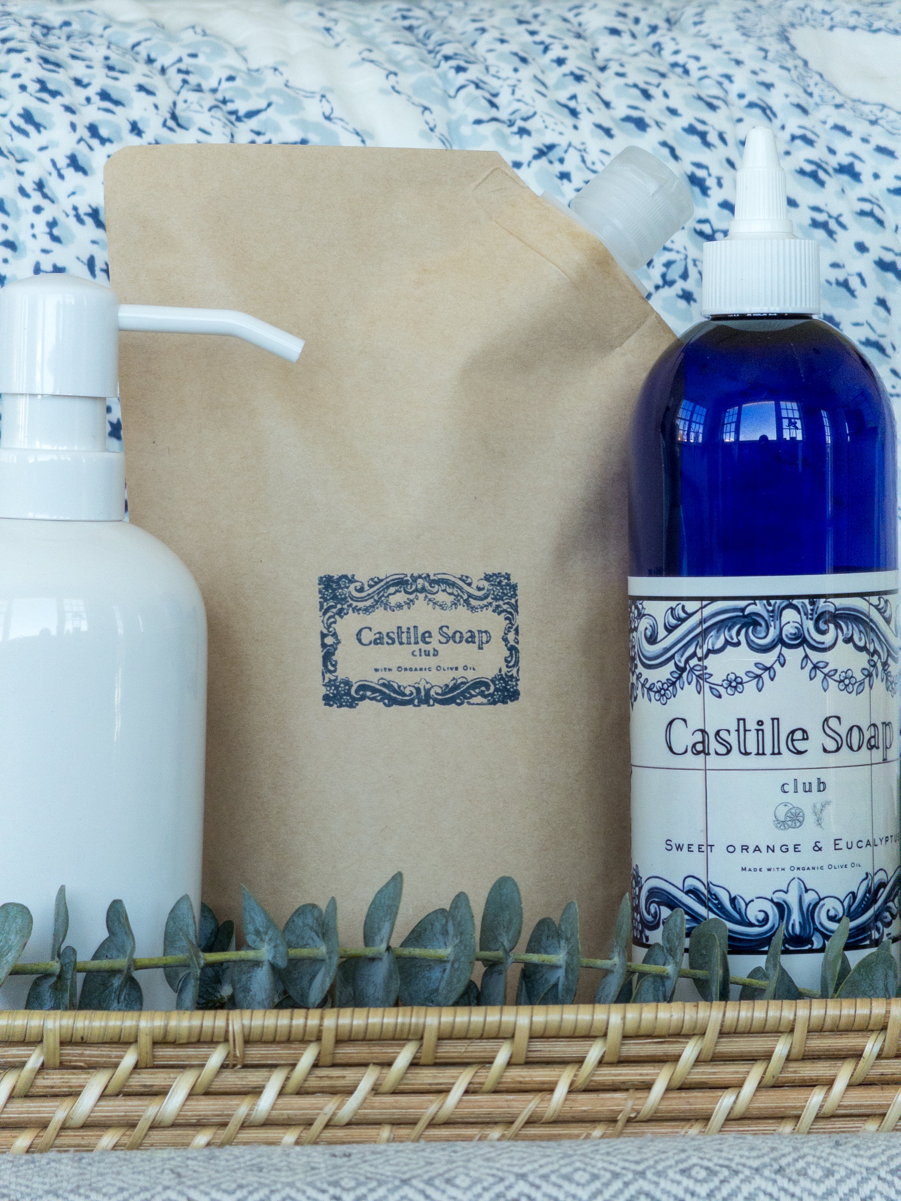 Mediterranean Castile Soap Refill Pouch| 16.9oz