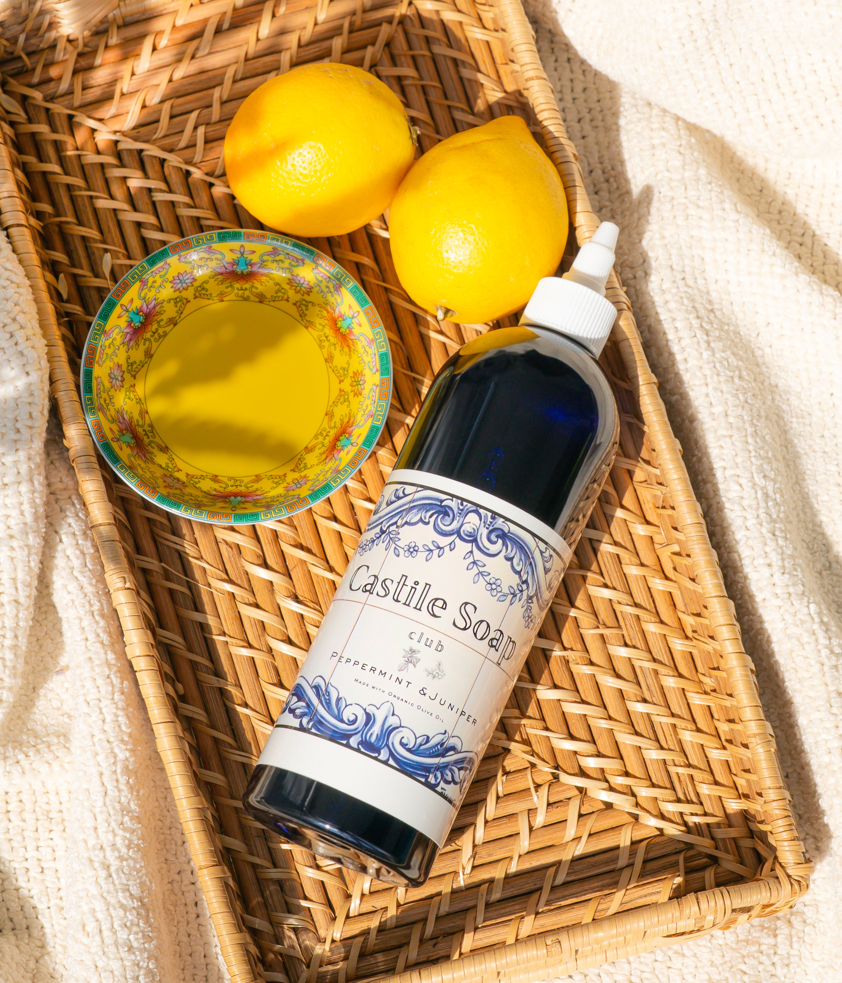 Organic Castile Liquid Soap | Mediterranean Essential Oil Blend|