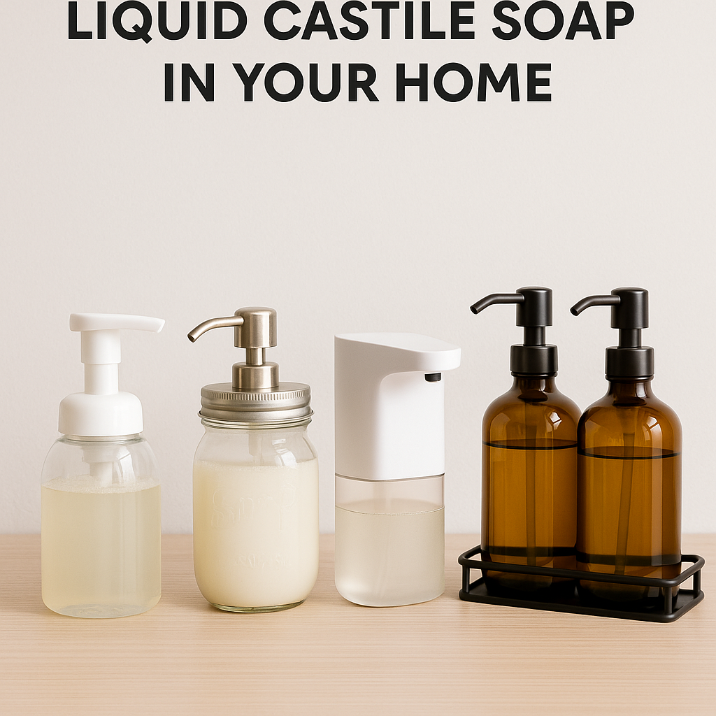 Best Soap Dispenser Ideas for Liquid Castile Soap in Your Home