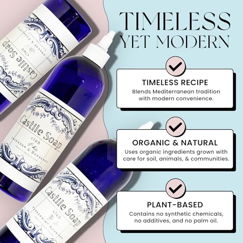 Organic Castile Soap |Essential Oils| 16oz |