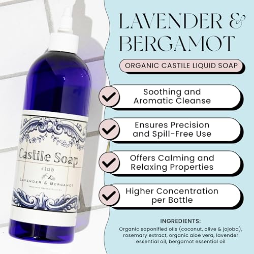 Organic Castile Soap |Essential Oils| 16oz |
