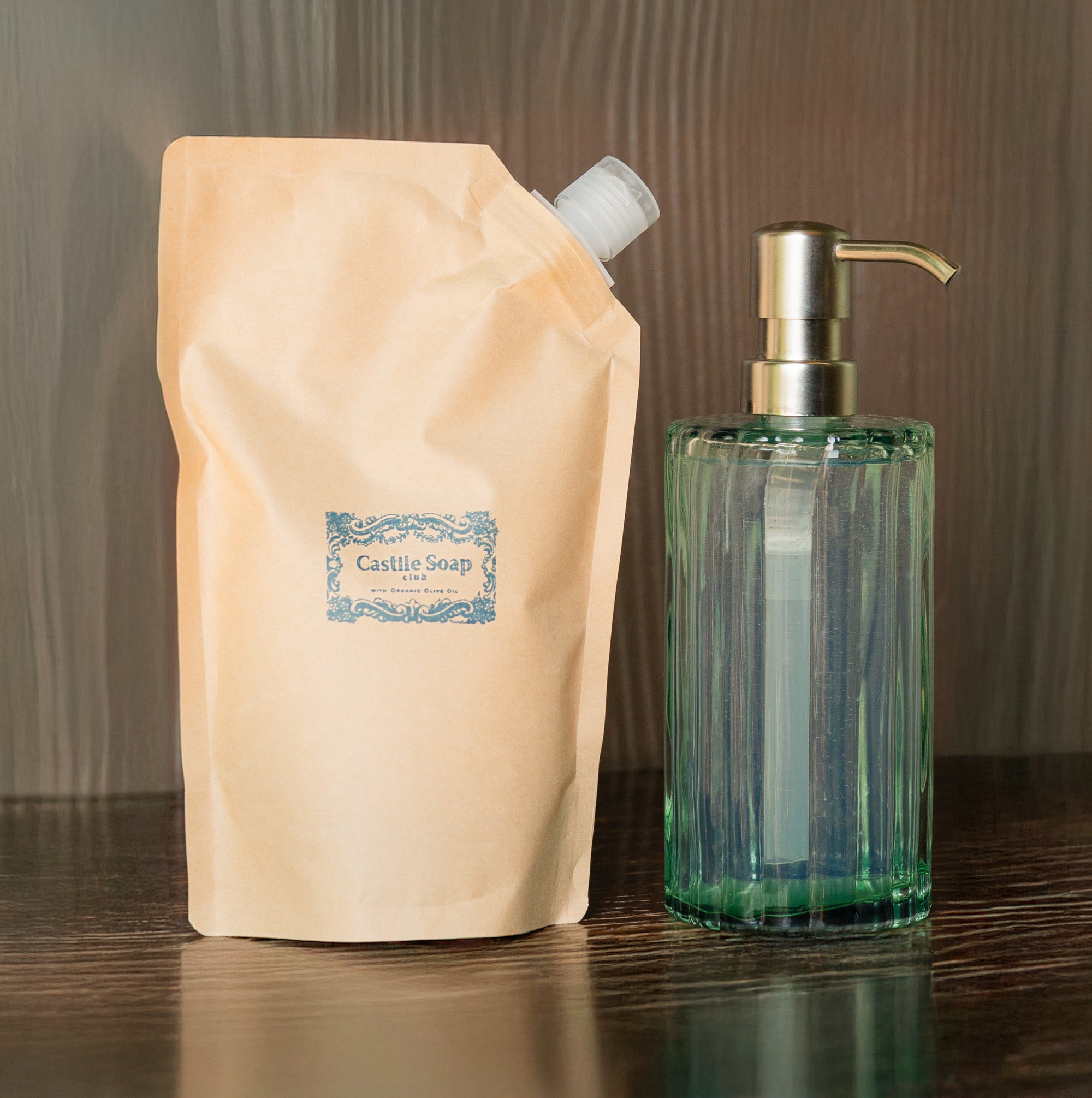Organic Castile Soap| Refill Pouch| 16.9oz