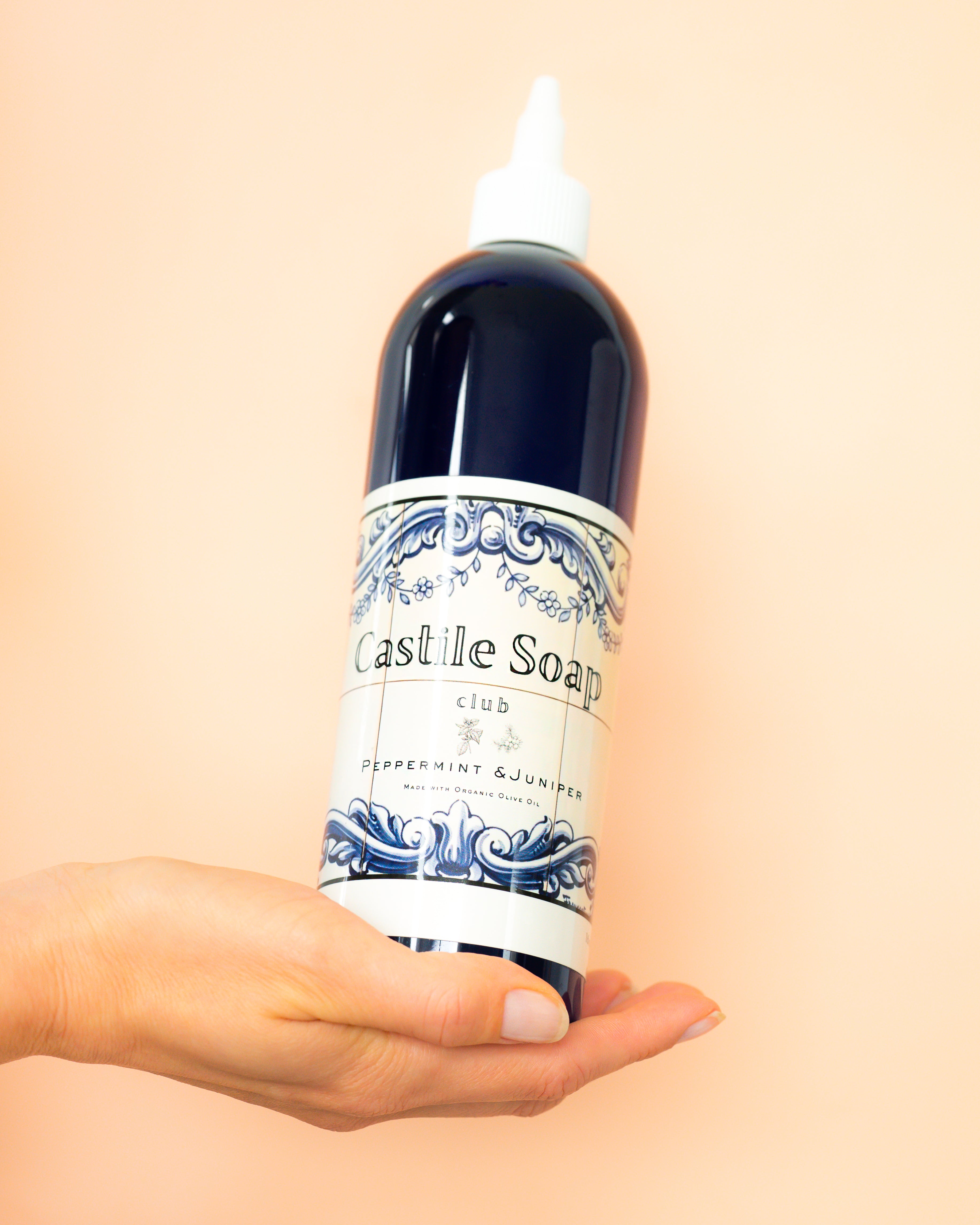 Organic Castile Liquid Soap | Mediterranean Essential Oil Blend|