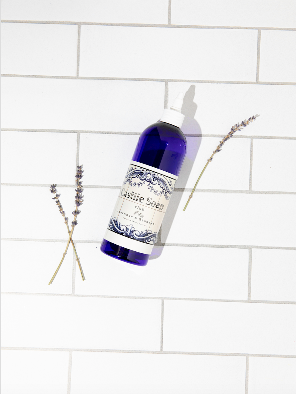 Lavender & Bergamot - Organic Castile Liquid Soap